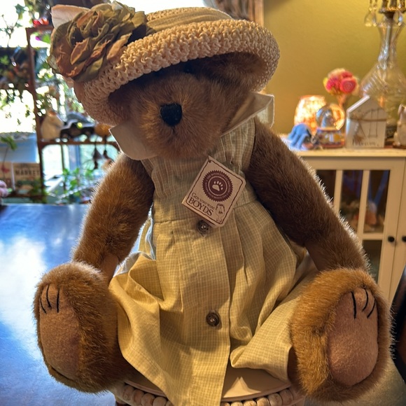 🩷HOST PICK🩷Boyds Collection Vtg Retired Jocelyn Bloomengrows Bear TJ’s Best - Picture 11 of 17